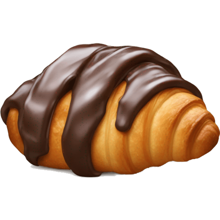 chocolate croissant  emoji