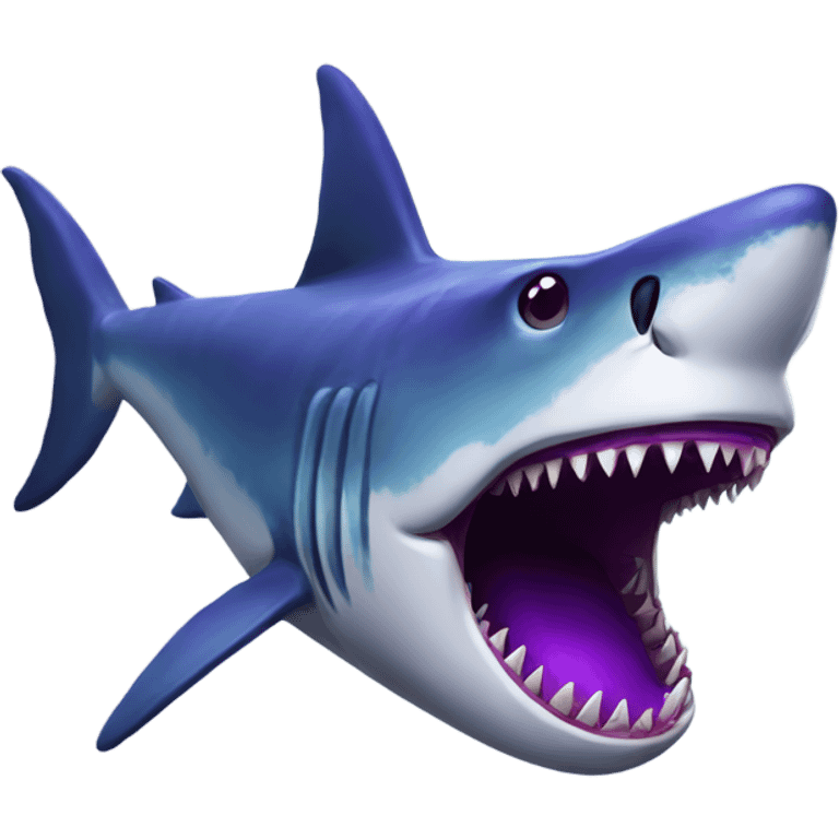 Purple Megalodon emoji