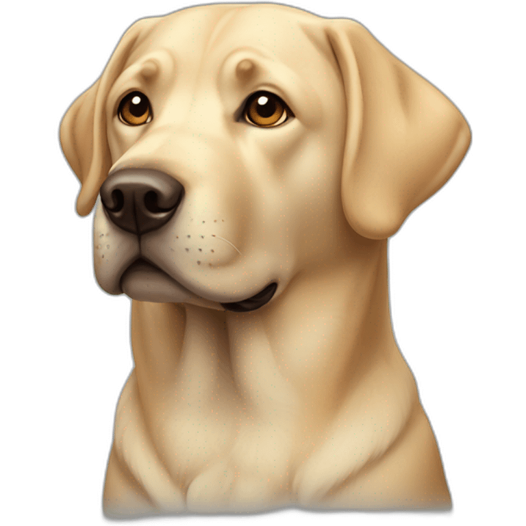 labrador dog emoji