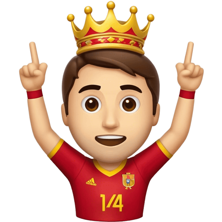 Cinematic Realistic La Liga Pop Culture Emoji, showcasing a dynamic portrayal of Spain's premier football league rendered with lifelike detail and energetic, modern lighting. emoji