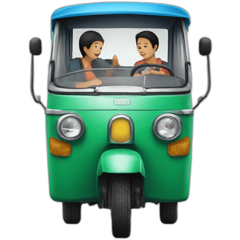 Tuk tuk emoji