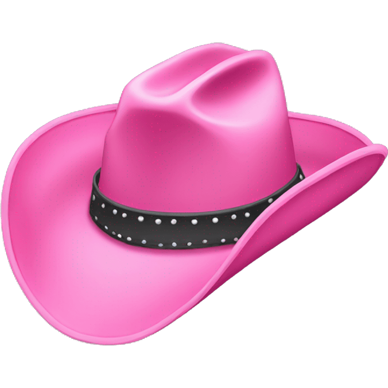 pink cowboy hat emoji