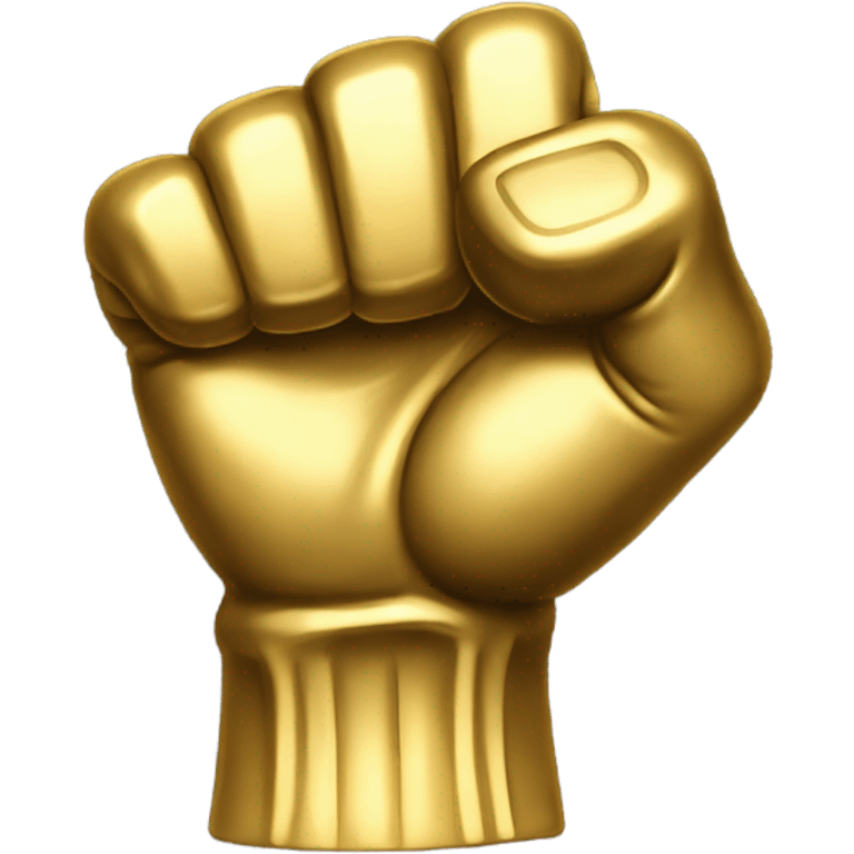 Golden fist emoji