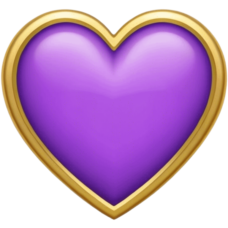 purple heart  emoji