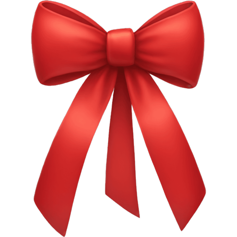 Red bow emoji