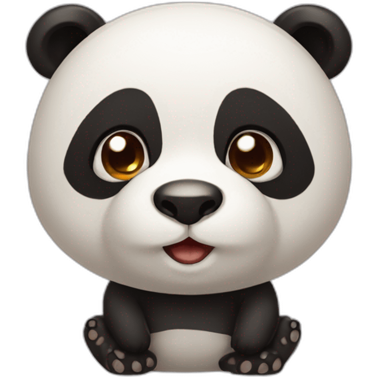 Panda gussa  emoji