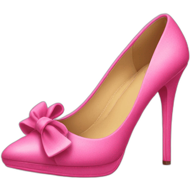 Pink high heels emoji