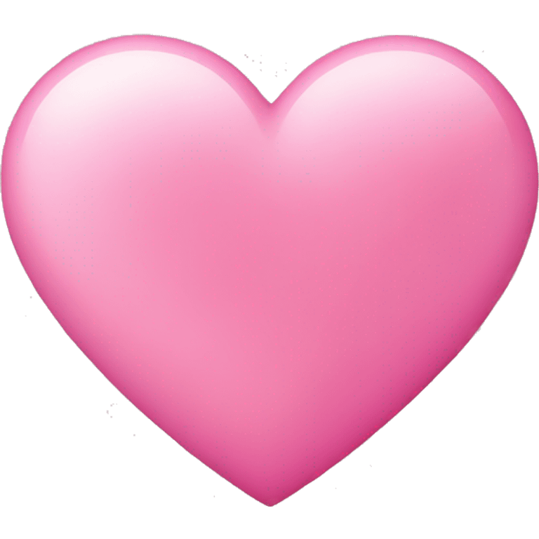 Pink heart  emoji