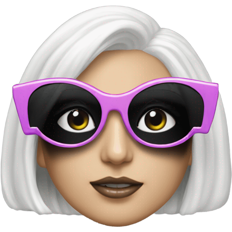 Lady gaga chromatica glasses  emoji