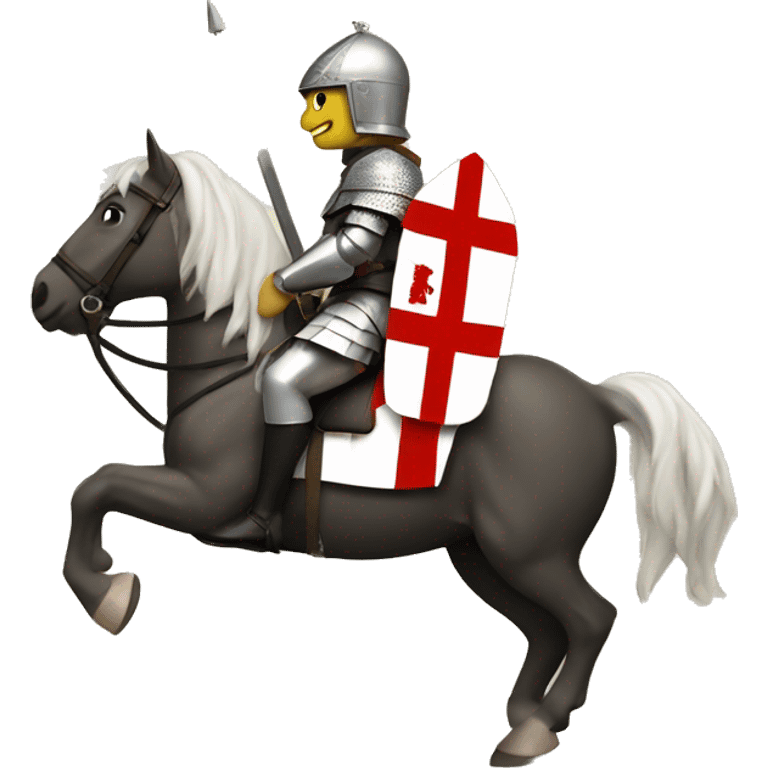 St George on horse emoji