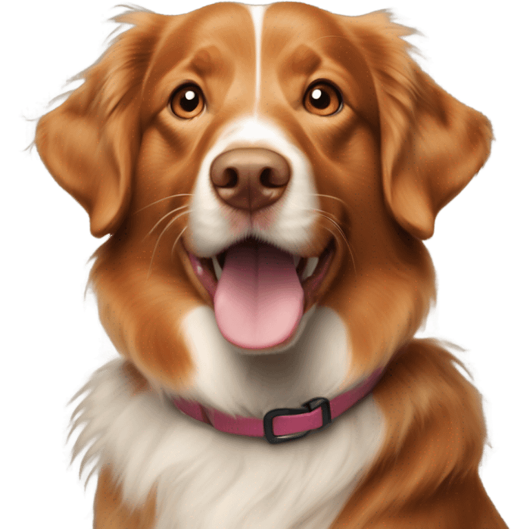 The Nova Scotia Duck Tolling Retriever Dog emoji