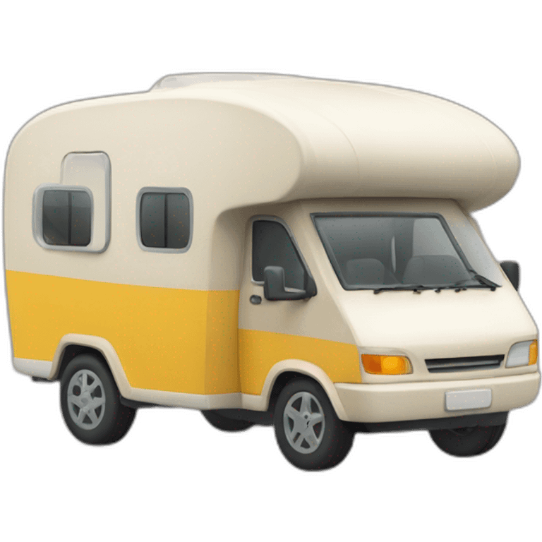 Un hérisson dans une caravane  emoji