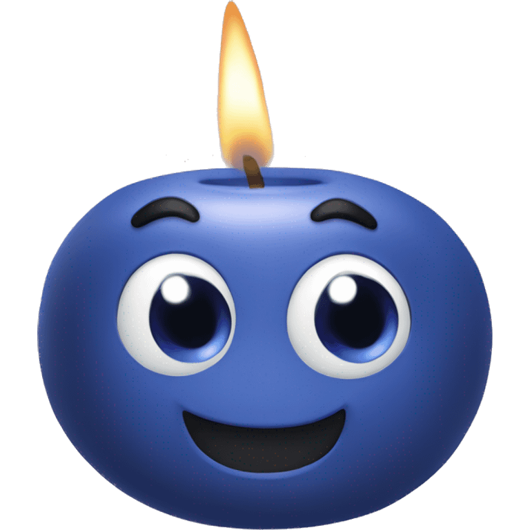 blueberry candle emoji