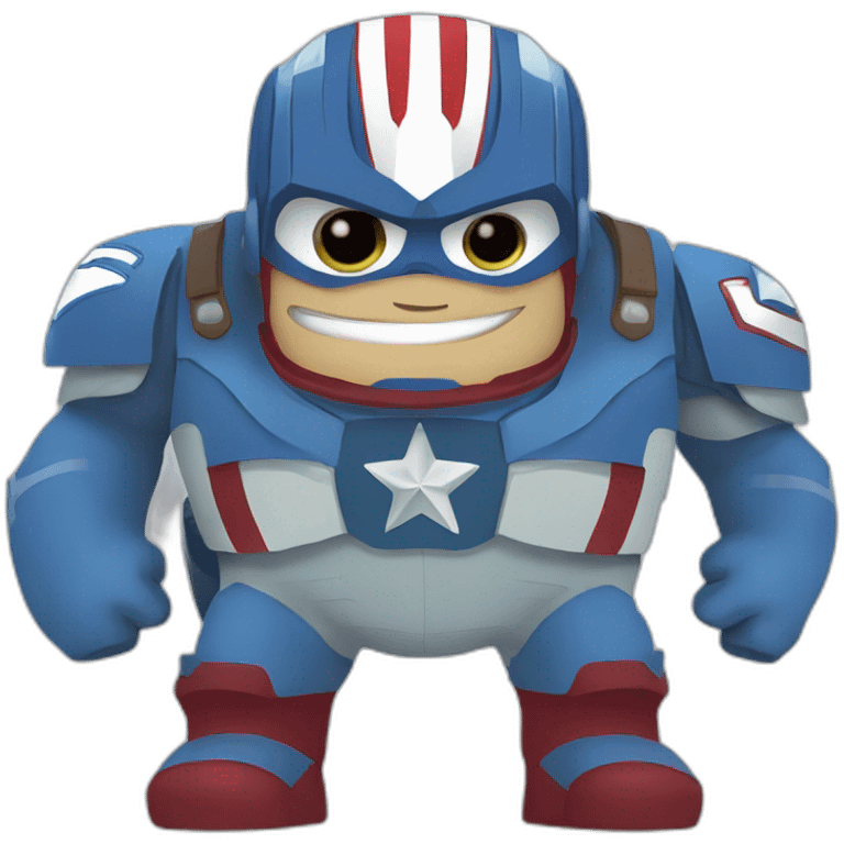 captain america monsters inc emoji