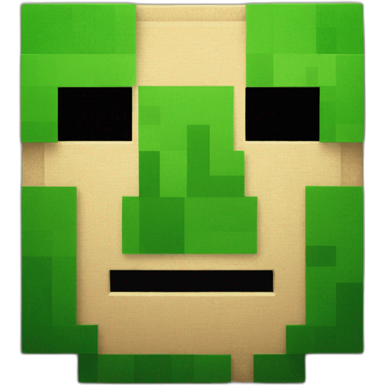 Minecraft creeper emoji