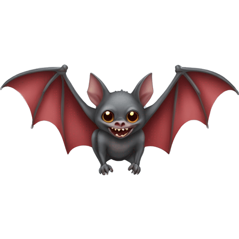 Vampire bat emoji