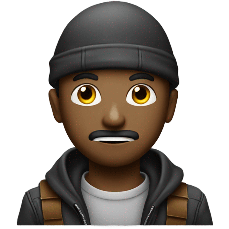 A robber ￼ emoji