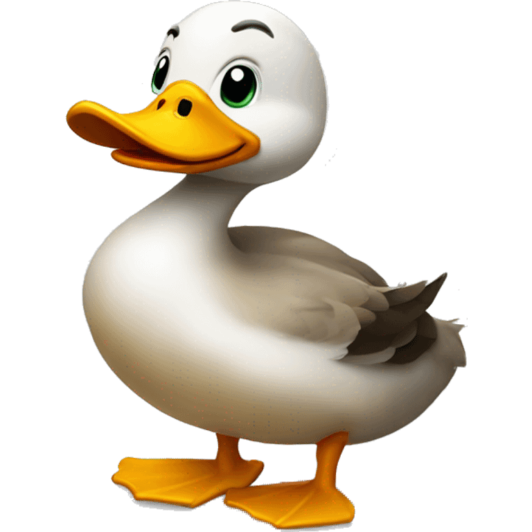 Duck happu emoji