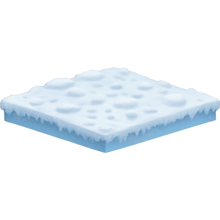 snow floor emoji