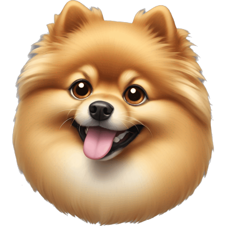 pomeranian dog  emoji