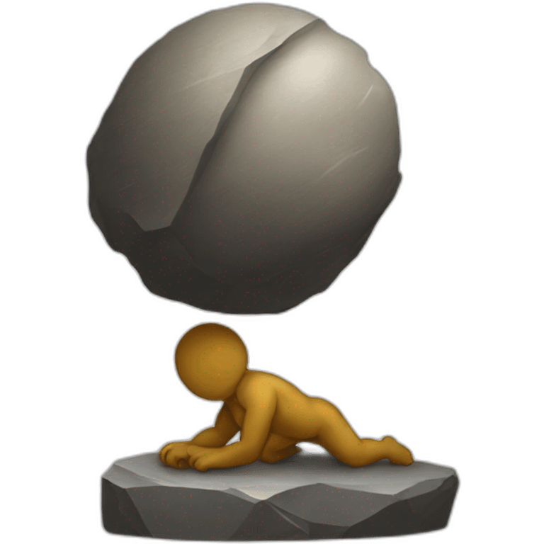 Sisyphus emoji