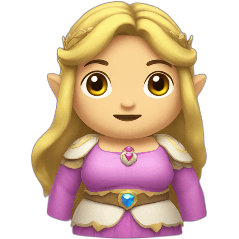 Zelda princess fat emoji