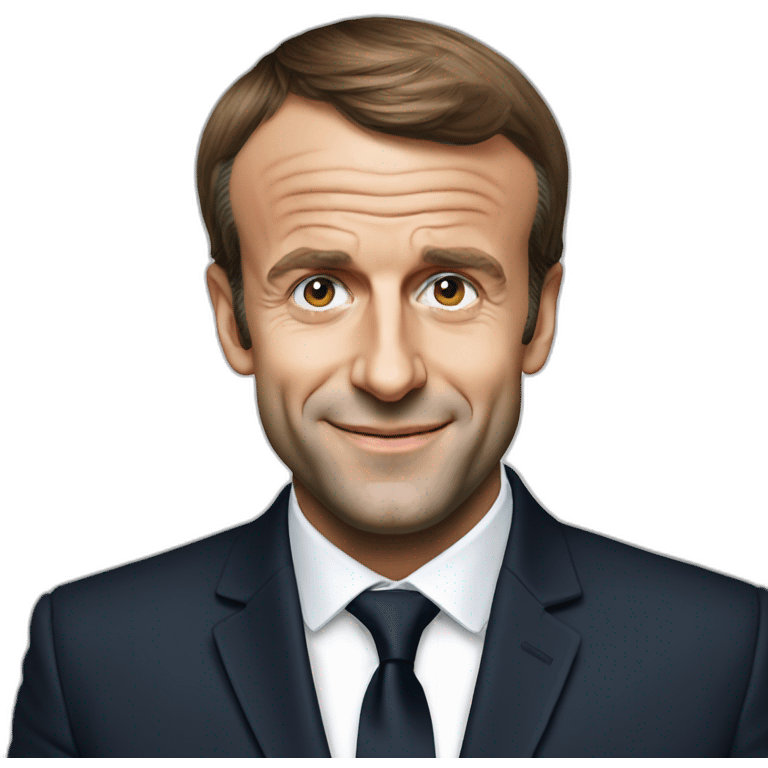 Emmanuel Macron emoji