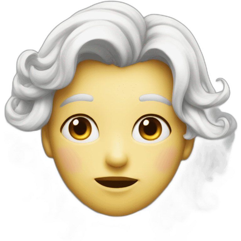 Visage envoyant un coeur emoji