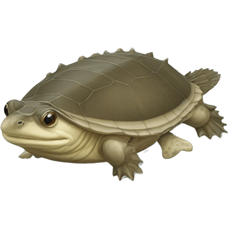 Spiny Softshell Turtle emoji