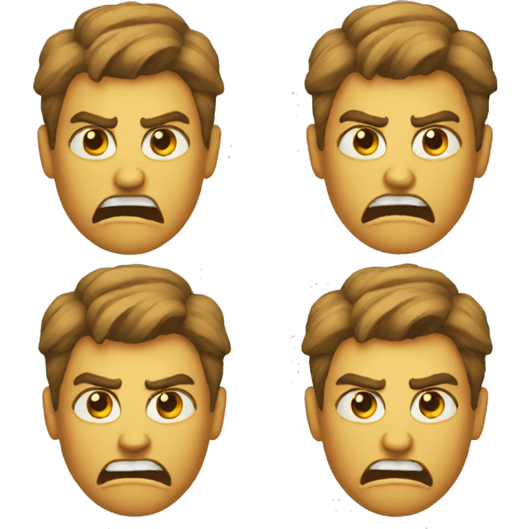 Angry emoji  emoji