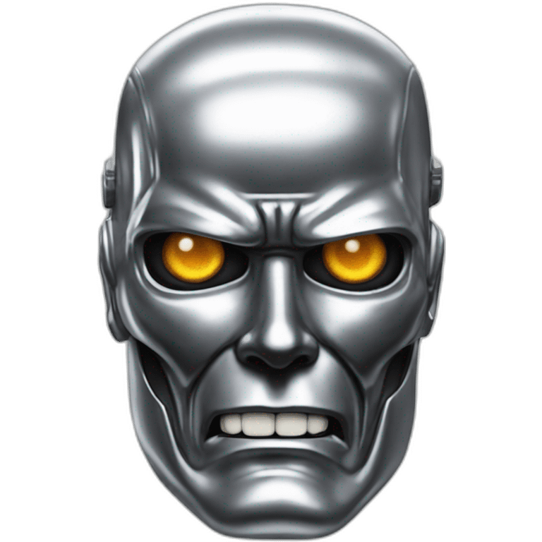 the T-1000 from the movie Terminator 2 emoji