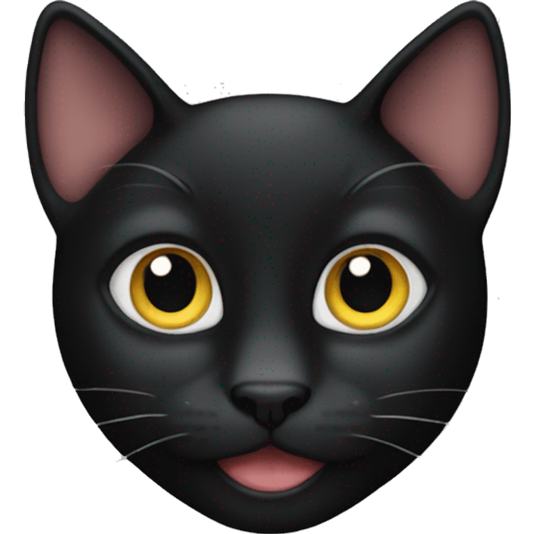  black cat emoji