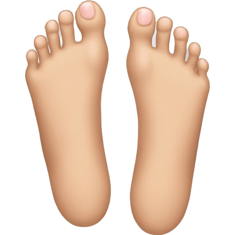 Toes on man emoji