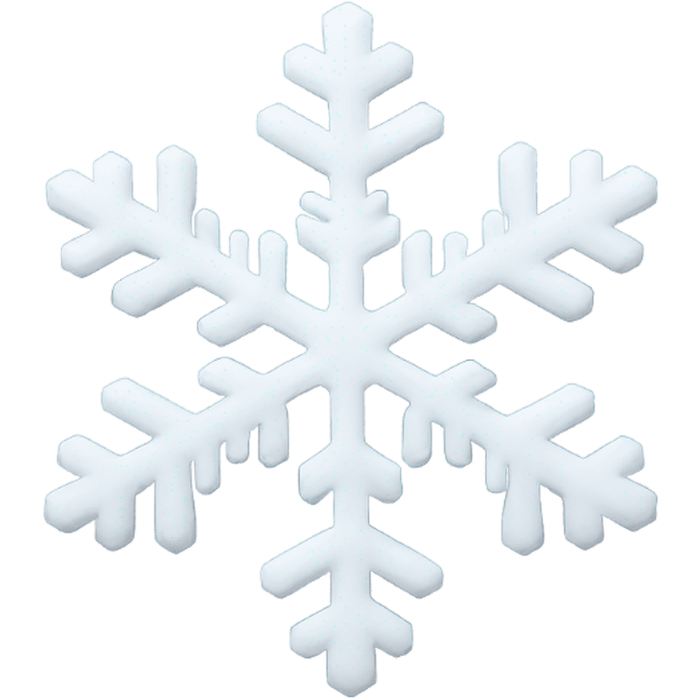 Snowflake emoji