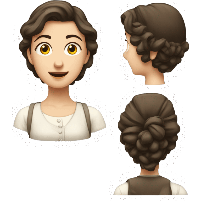 şapkalı anne emoji