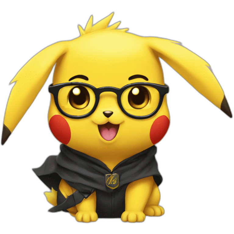 Pikachu Harry Potter emoji