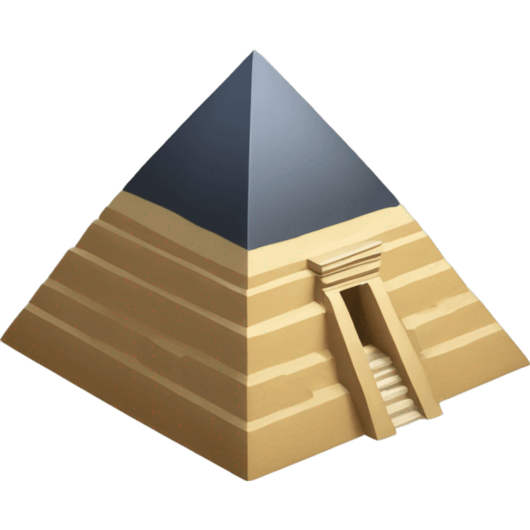 Une pyramide égyptienne emoji