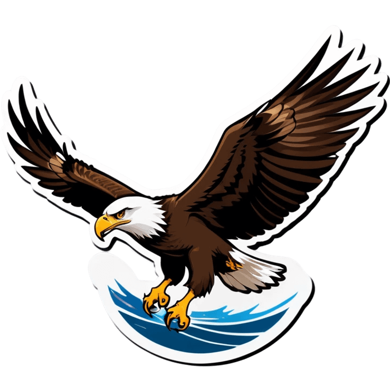 eagle fishing emoji