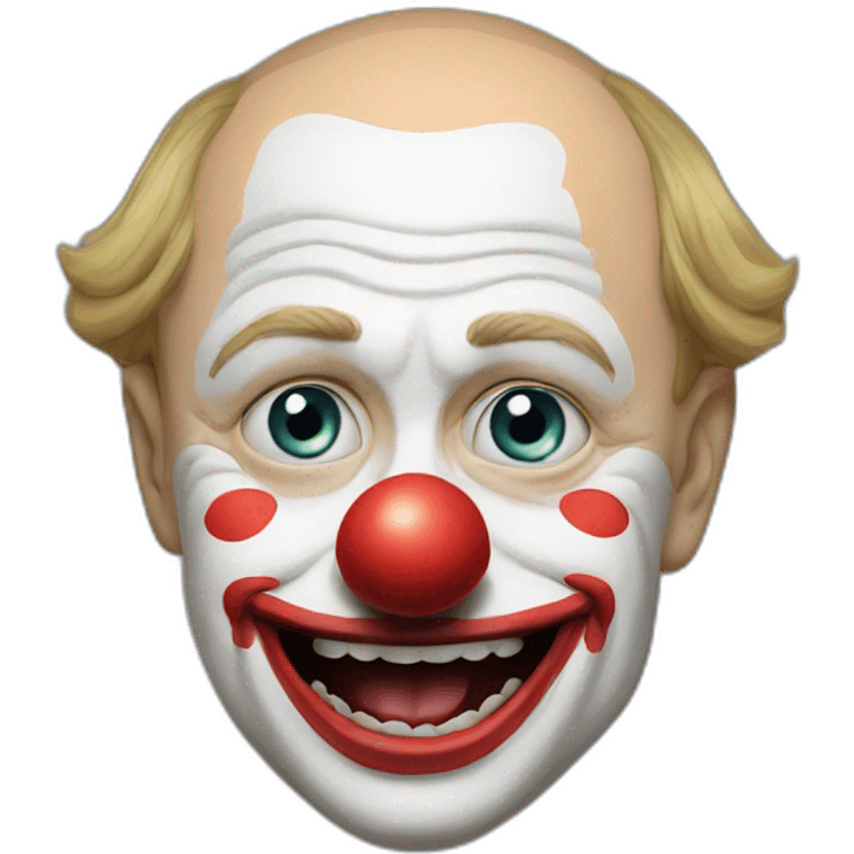 Putin as a clown emoji