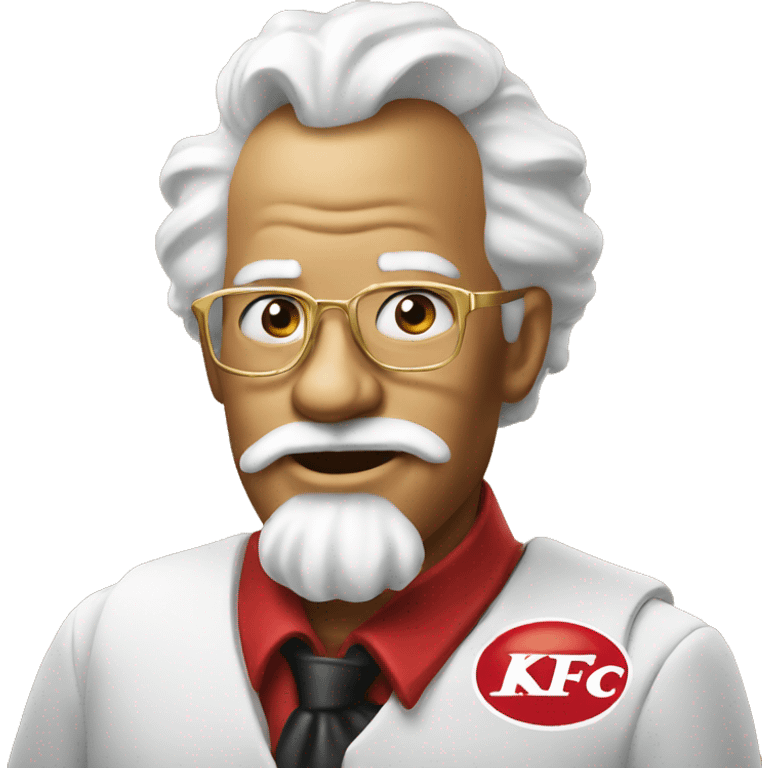 gold kfc [erson emoji