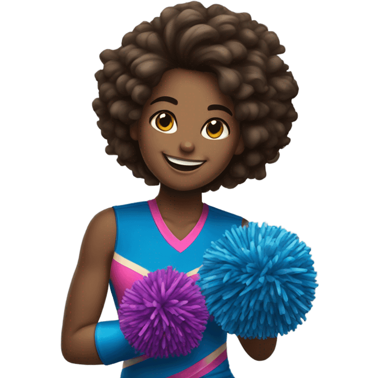 Girl with Pom poms emoji