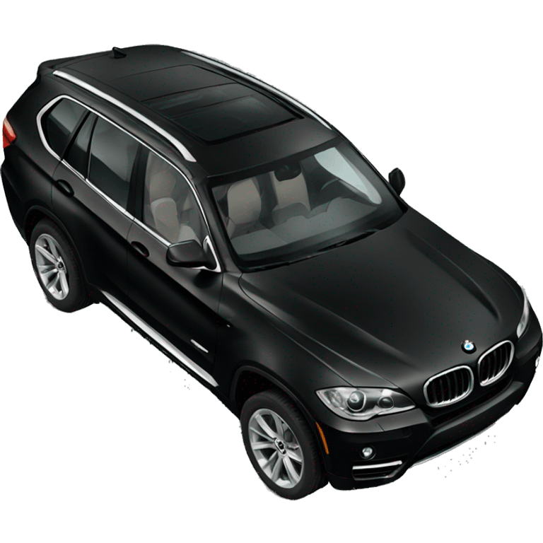 Black BMW SUV emoji