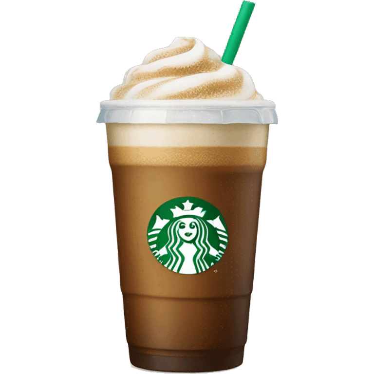 Starbuck Ice coffee emoji