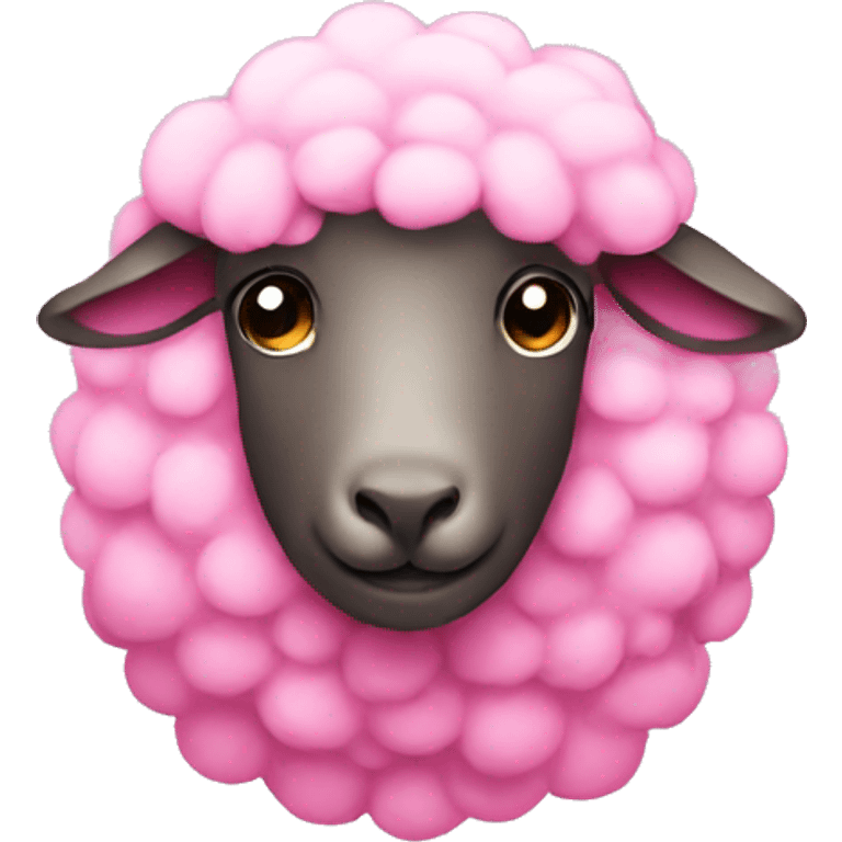 pink sheep emoji