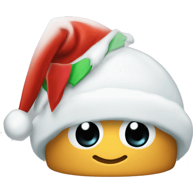 igloo xmas santa hat emoji