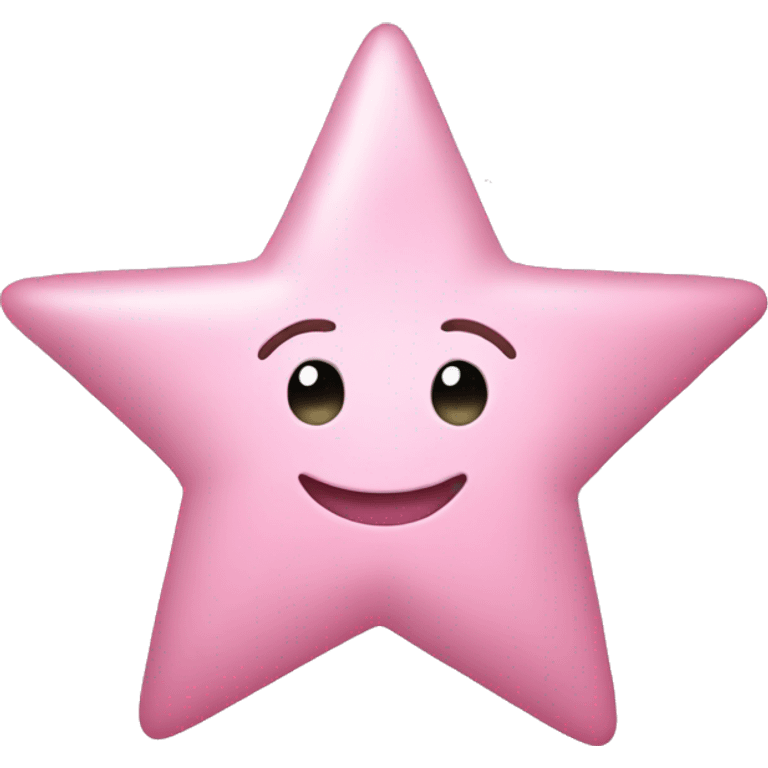 light pink star emoji