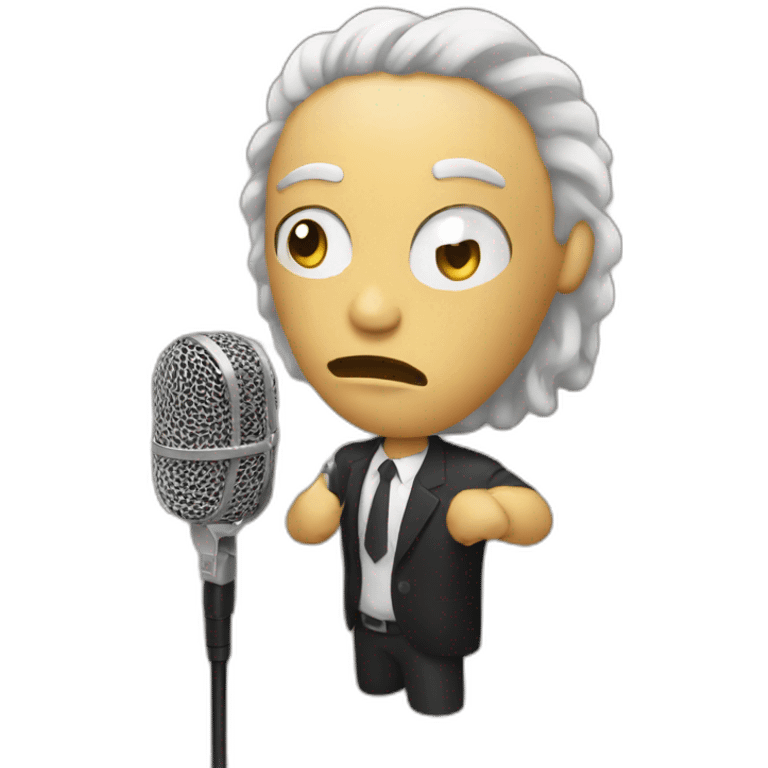 opinion microphone emoji