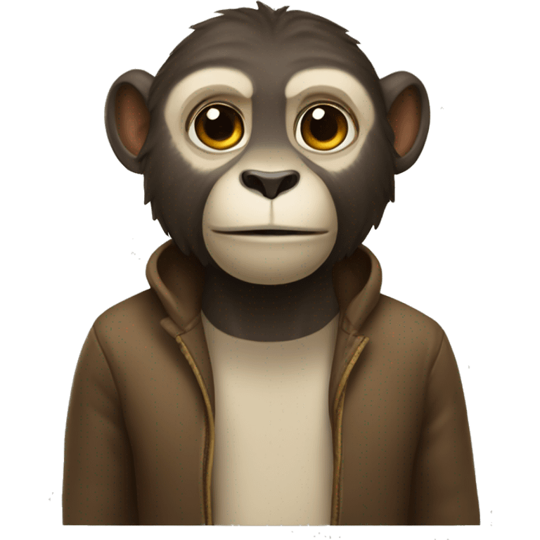 Lontra com macaco  emoji