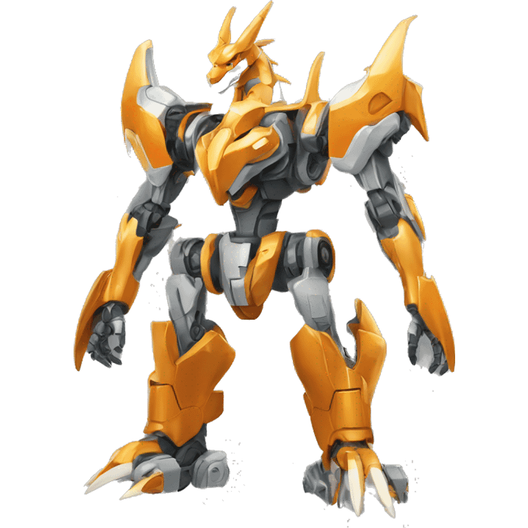 Futuristic Mechanical Medabot-Charizard-Mecha emoji