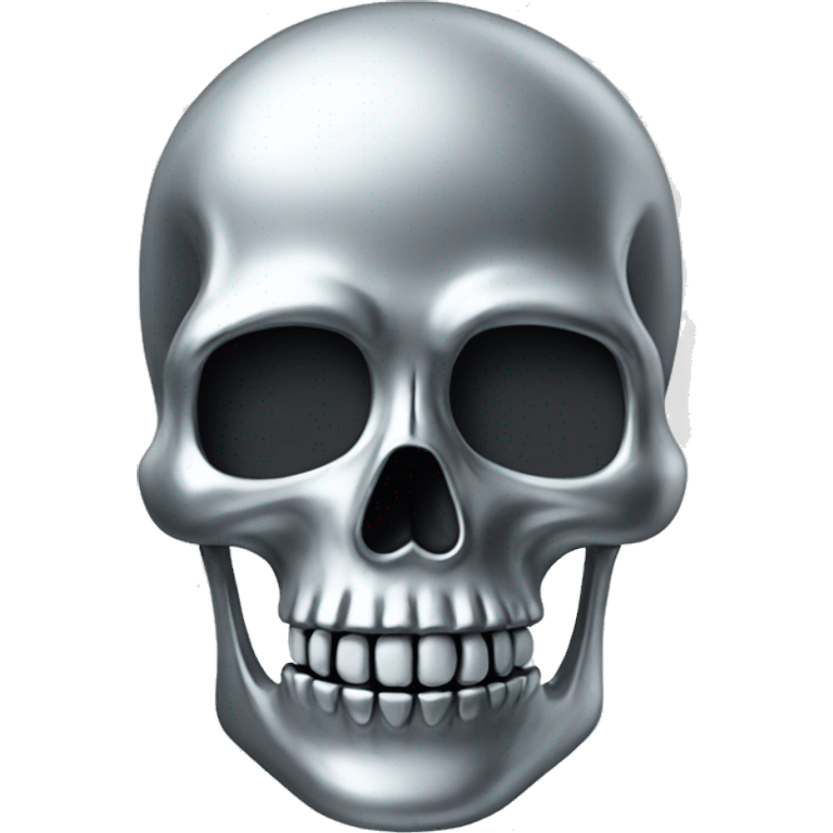 Chrome skeleton  emoji